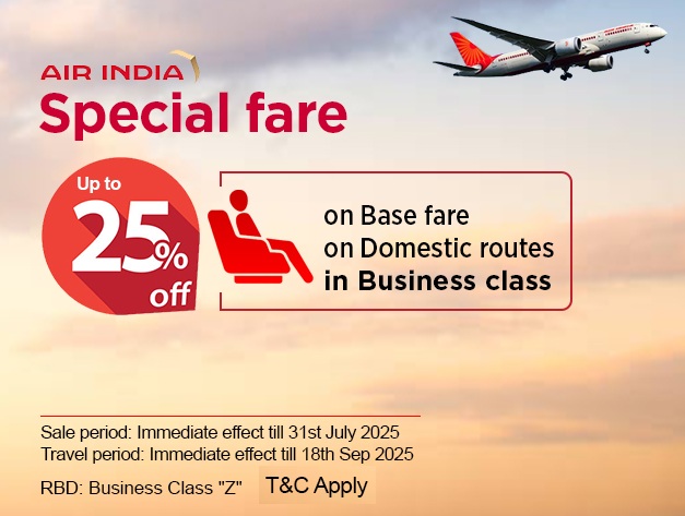Airindia special fare