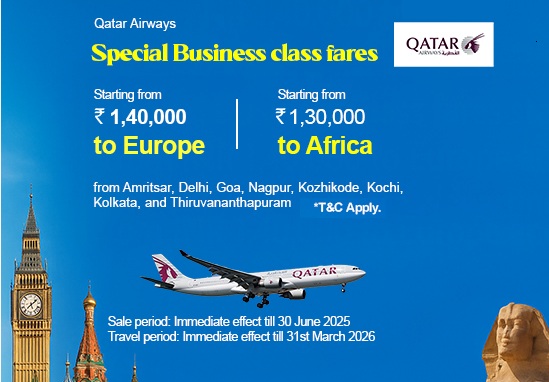 Qatar special business class